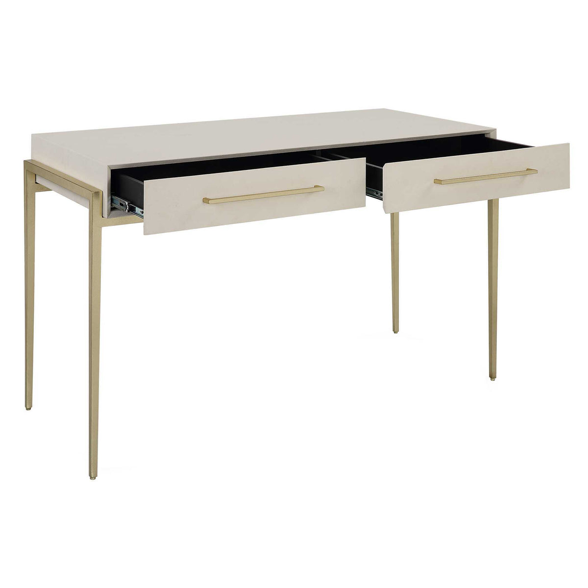 Jewel Modern White Desk by Uttermost - View 8