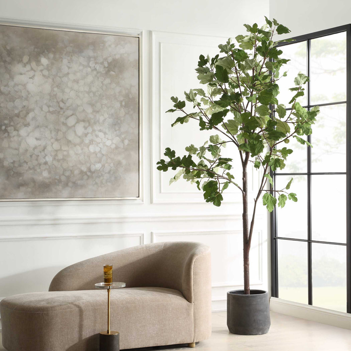 Eden Potted Fig Tree - Green by Uttermost - View 3