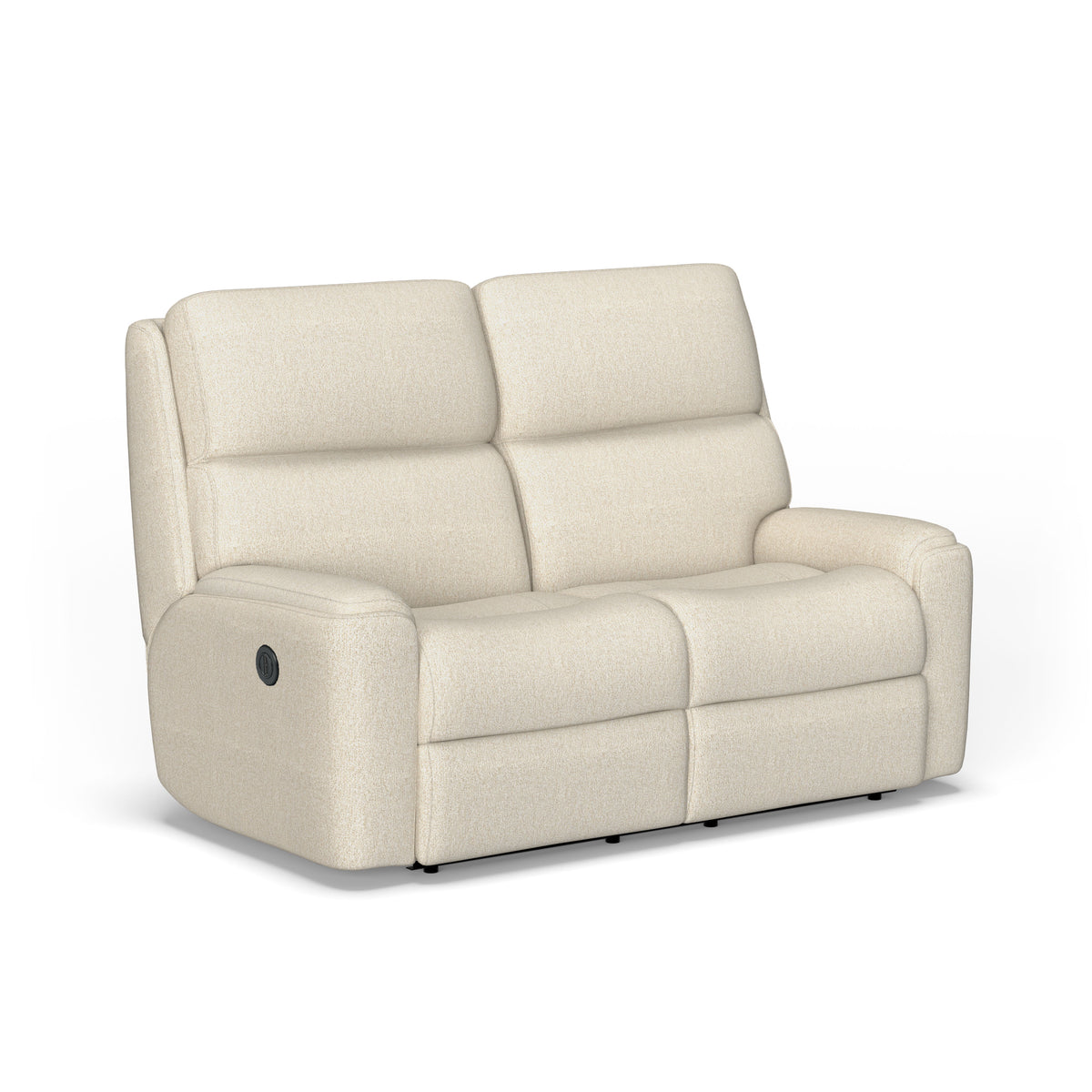 Rio Transitional Fabric Power Reclining Loveseat | Flexsteel