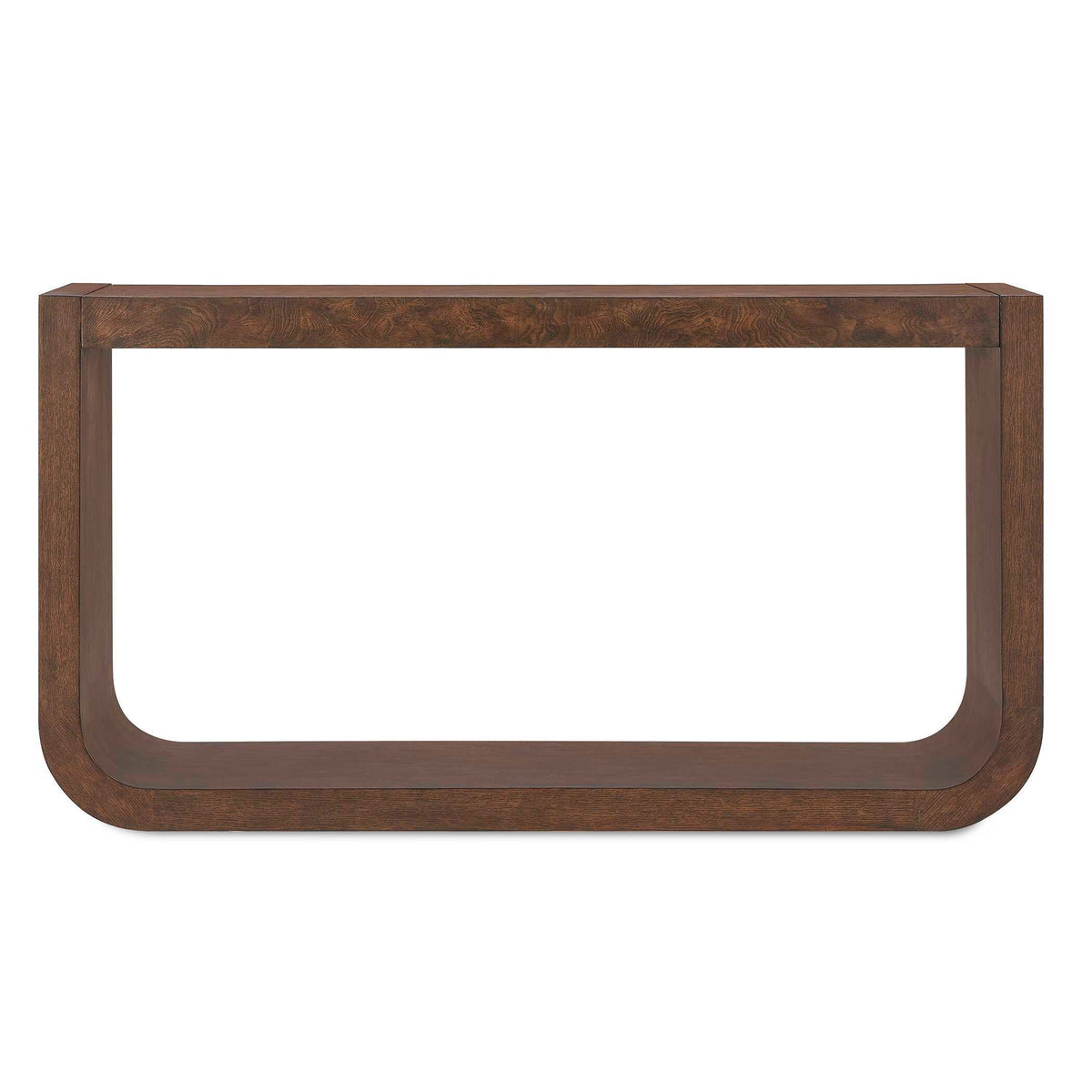 Flores Modern Console Table Woodtone - Dark Brown by Uttermost - View 1