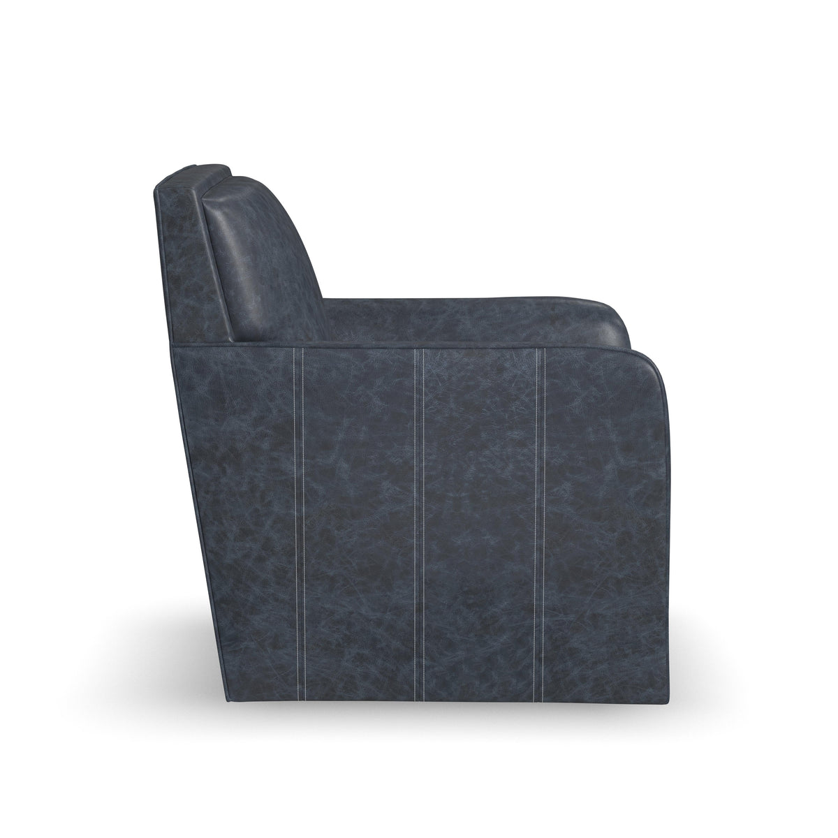 Beckett Transitional Leather Swivel Chair | Flexsteel