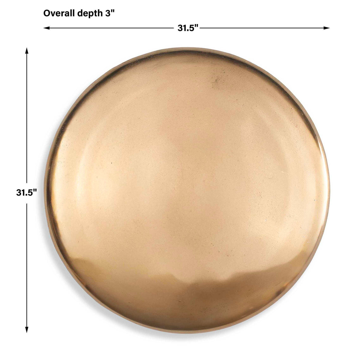 Bombay Outdoor Wall Art - Gold by Uttermost - View 6