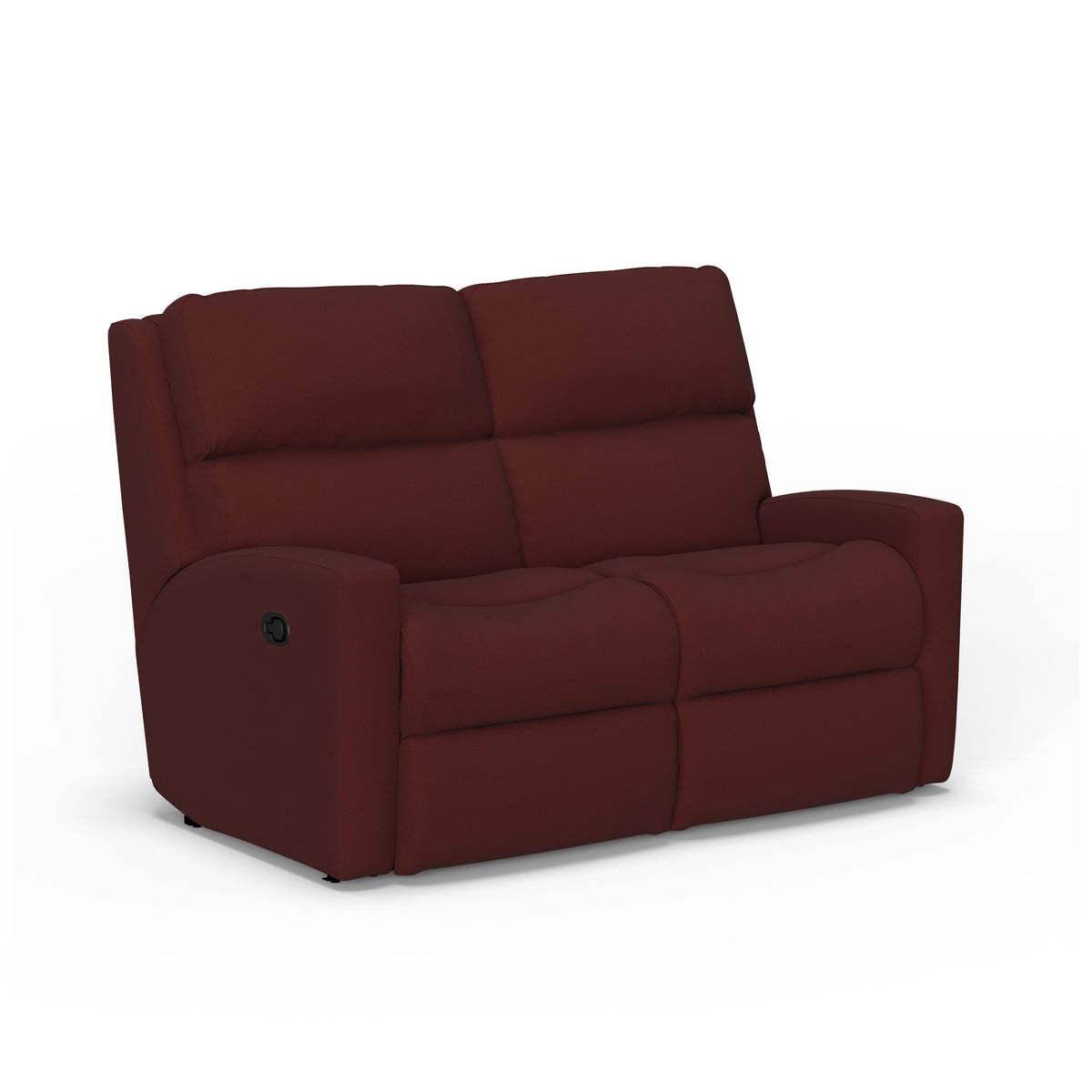 Catalina Transitional Fabric Reclining Loveseat | Flexsteel