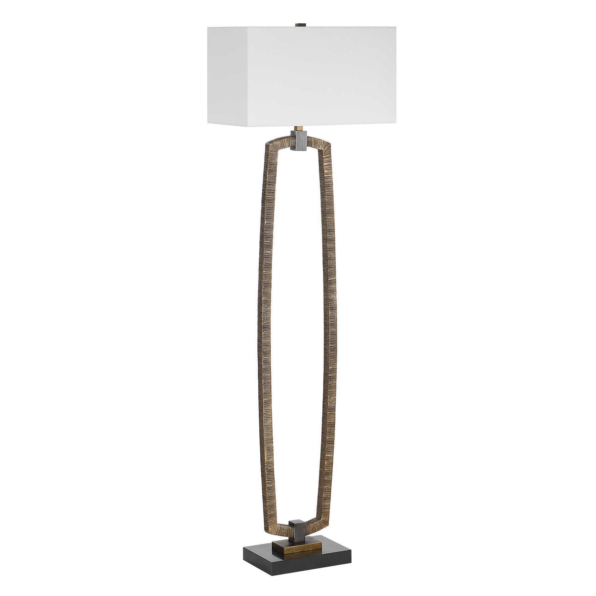 Relic Floor Lamp - Gold by Uttermost - View 4