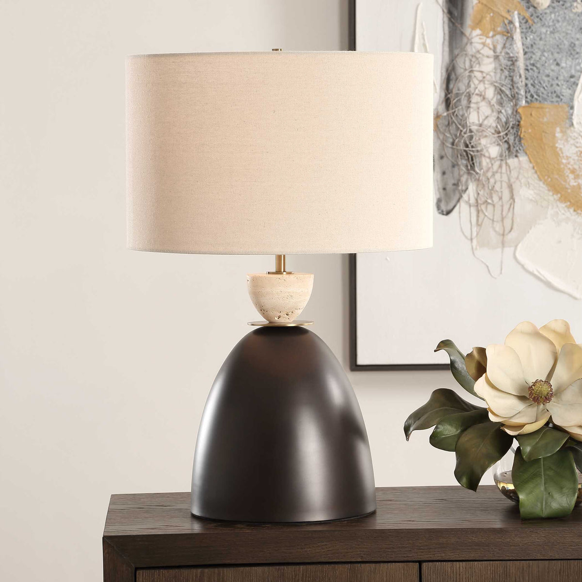 Procida Table Lamp - Bronze by Uttermost - View 2