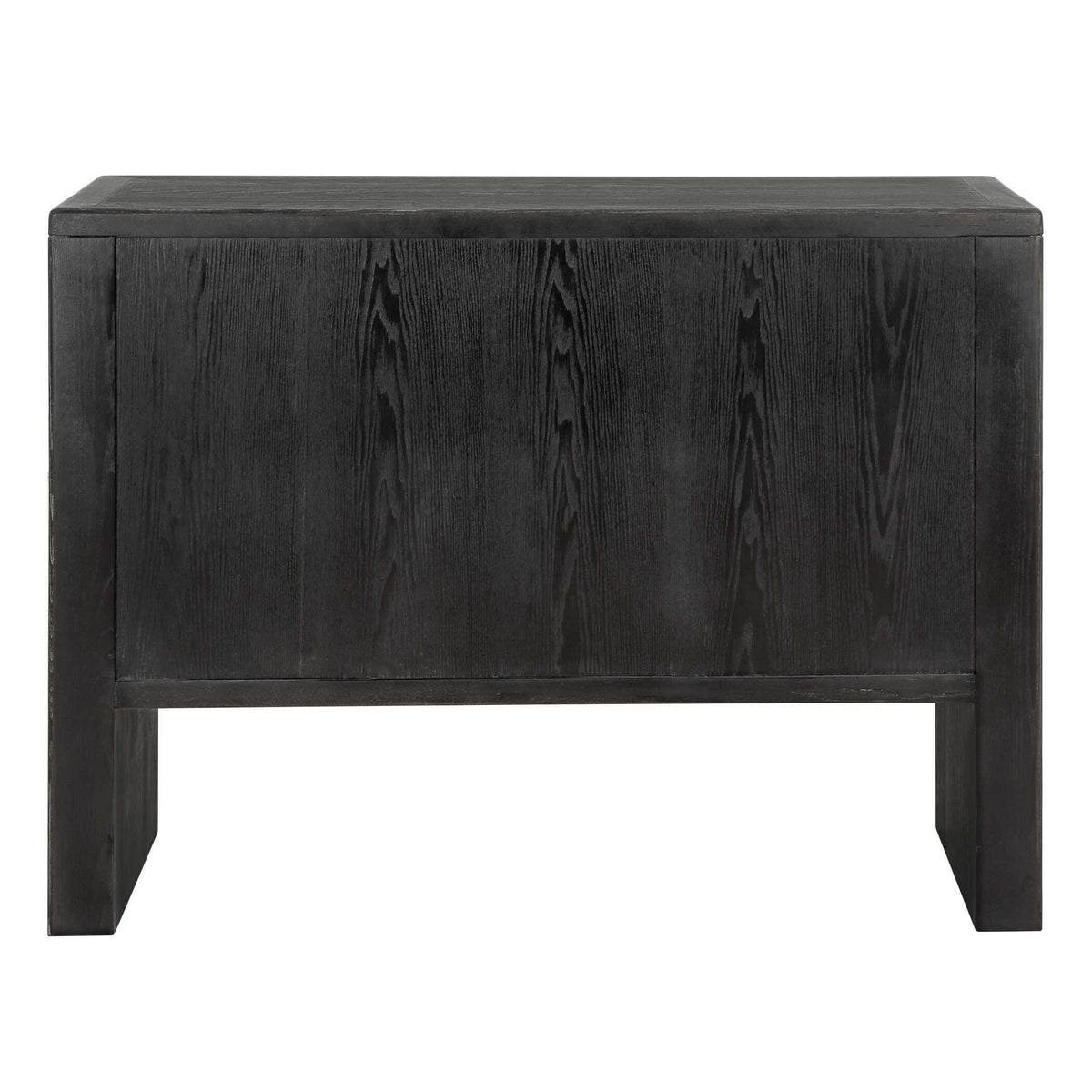 Bierk 2 Door Cabinet Dark Stain - Black by Uttermost - View 8