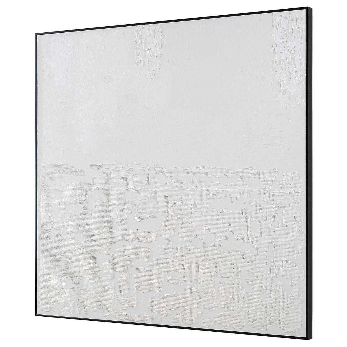 Below The Surface Abstract Art - White by Uttermost - View 4