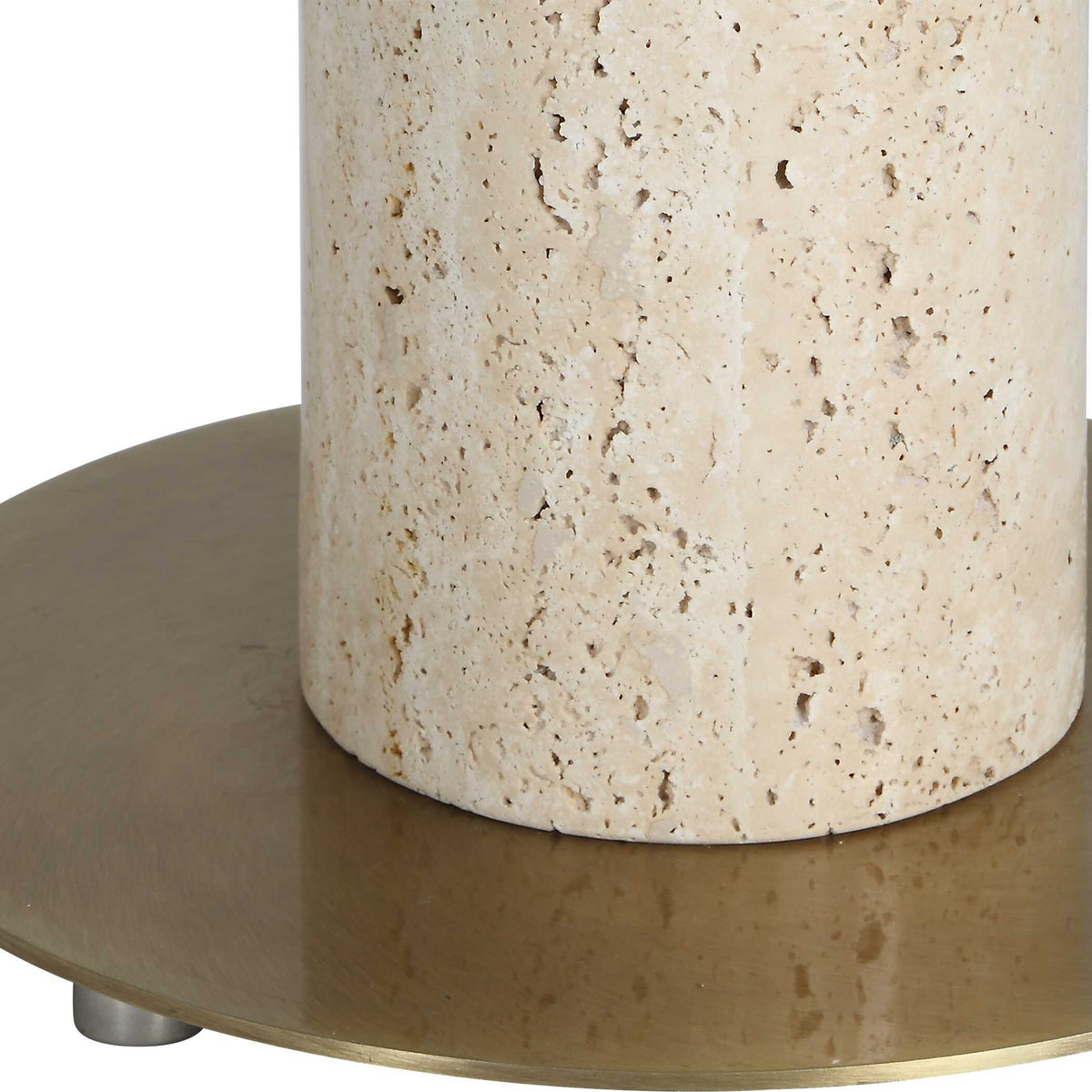 Halen Brass Floor Lamp - Gold by Uttermost - View 5