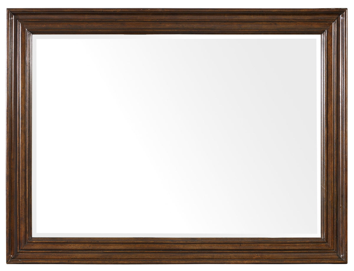 Leesburg Landscape Mirror - Dark Brown by Hooker Furniture - View 1