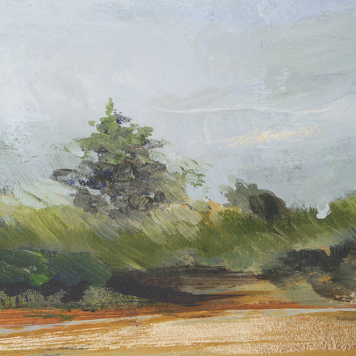 Whispering Cloudscapes Landscape Print - Light Brown by Uttermost - View 5
