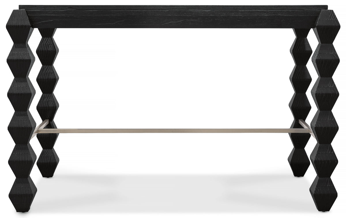 Commerce And Market Xaden Gathering Desk - Black by Hooker Furniture - View 4