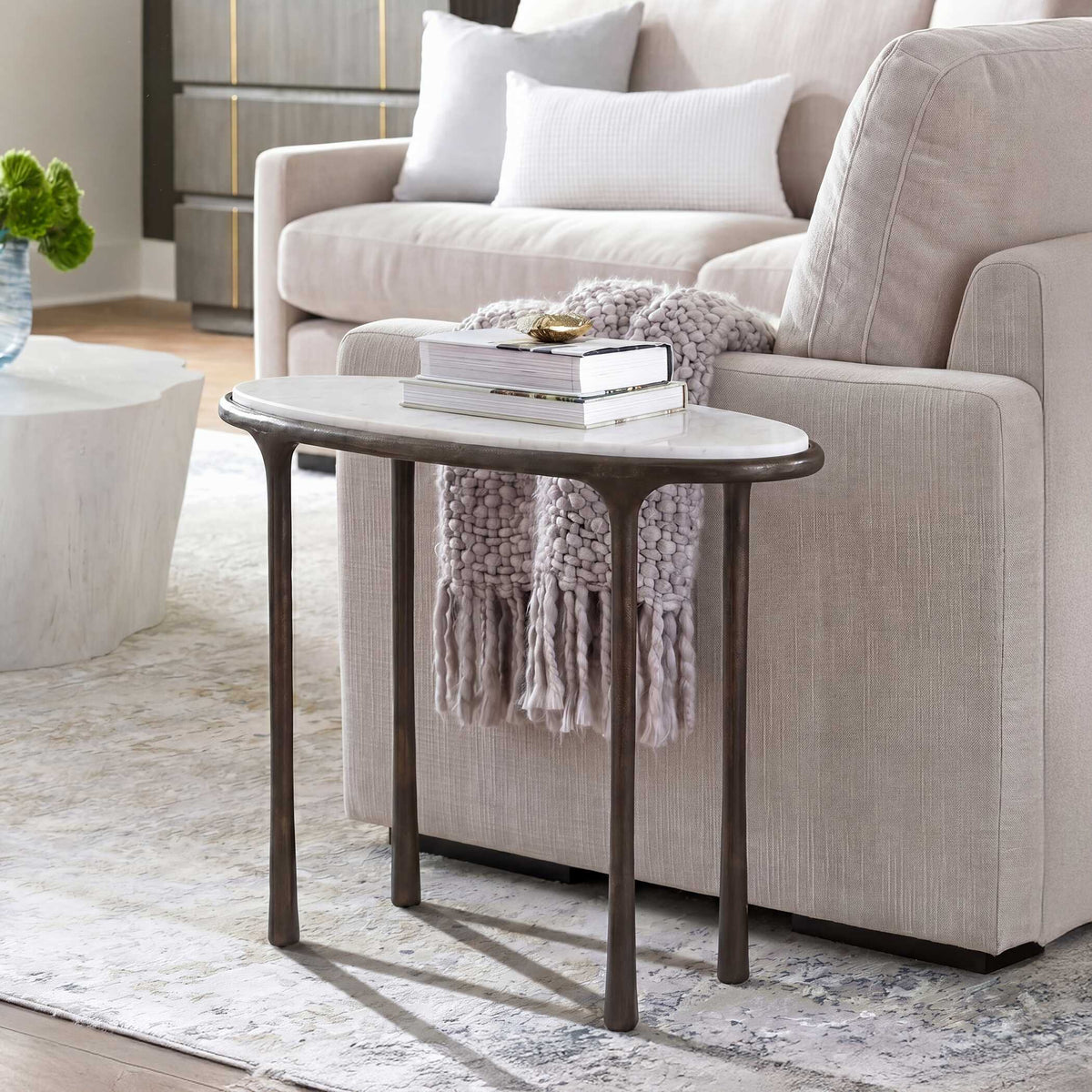 Ata Accent Table - Bronze by Uttermost - View 3