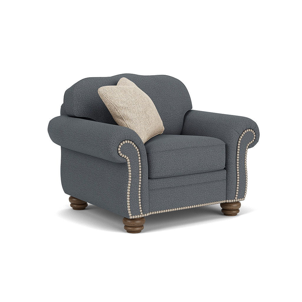Bexley Fabric Chair, Nailhead Trim | Flexsteel
