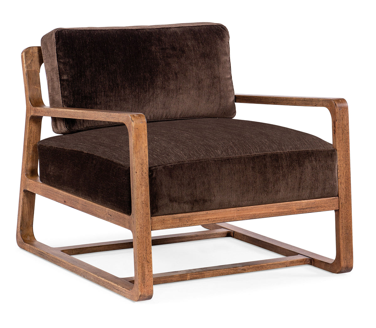 Moraine Accent Chair - Dark Brown / Light Brown by Hooker Furniture - View 1