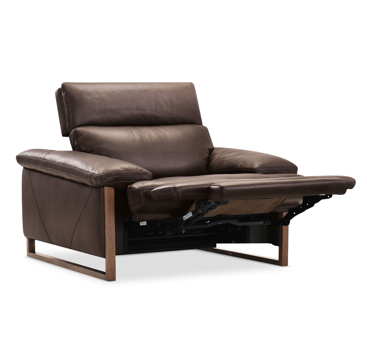 Jericho Power Recliner With Power Headrest - Dark Brown by Hooker Furniture - View 3