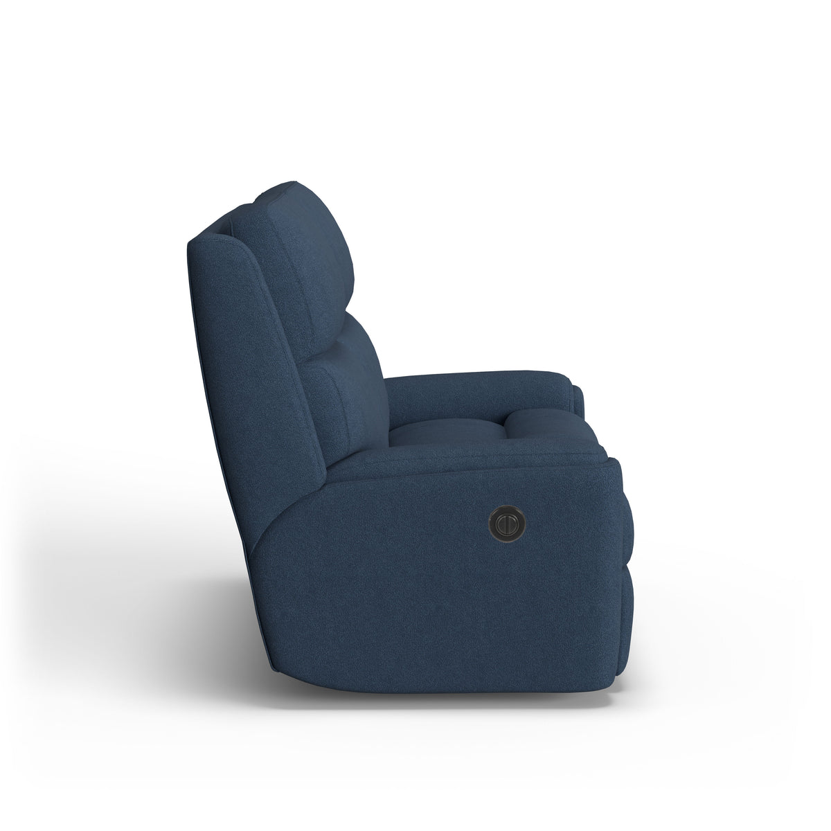 Rio Transitional Fabric Power Reclining Loveseat | Flexsteel