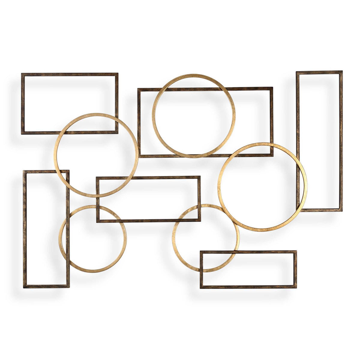 Elias Wall Art Bronze And Gold - Bronze / Gold by Uttermost - View 1