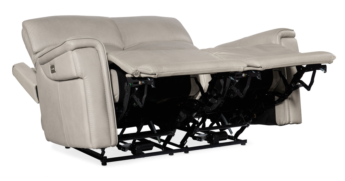 Lyra Zero Gravity Power Loveseat With Power Headrest - Light Gray by Hooker Furniture - View 3