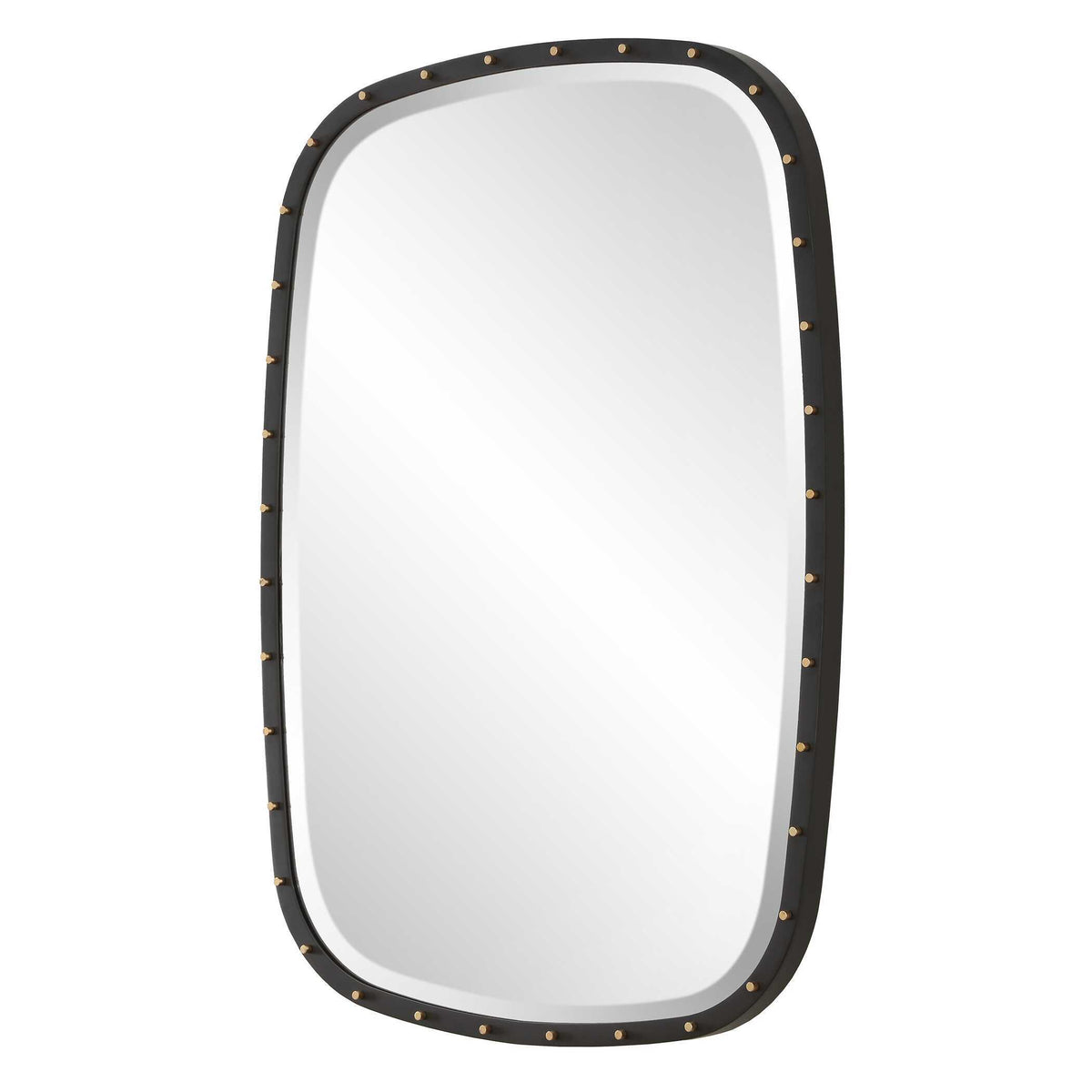 Benedo Industrial Mirror - Black by Uttermost - View 4