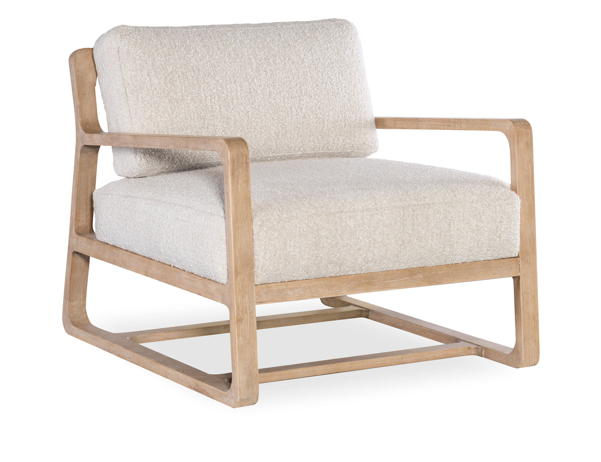 Moraine Accent Chair - Beige / Light Brown by Hooker Furniture - View 1
