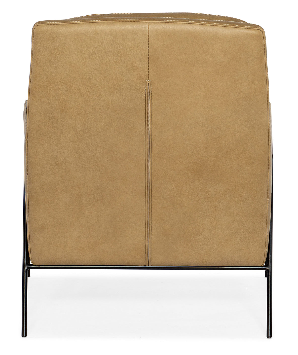 Amette Metal Frame Club Chair - Light Brown / Black by Hooker Furniture - View 3