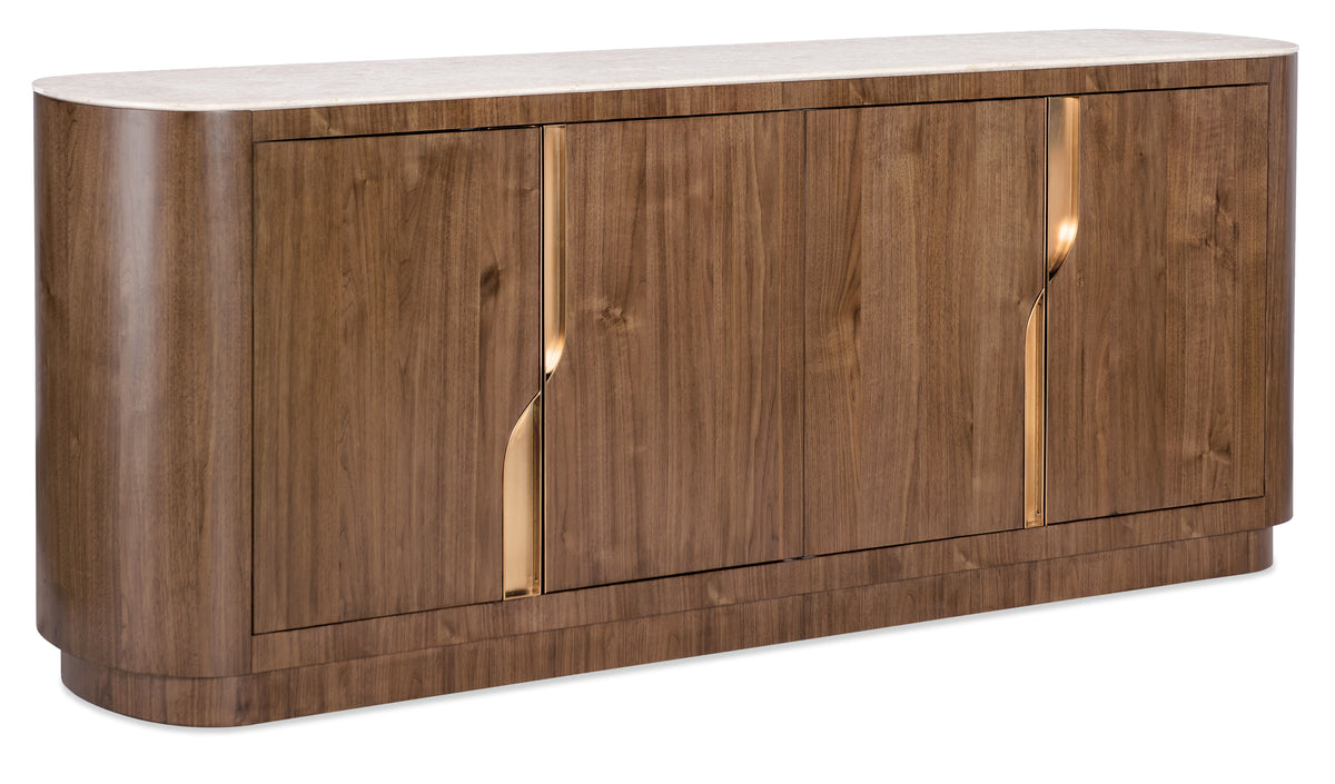 Eleana Credenza Medium Wood - Dark Brown by Hooker Furniture - View 1