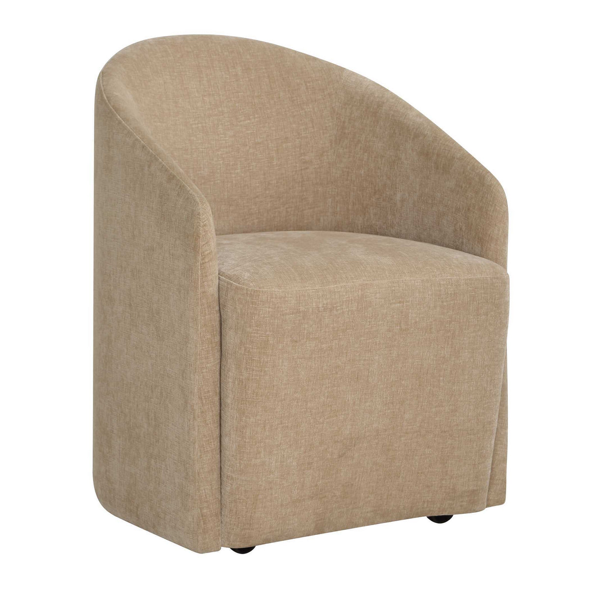 Harbor Dining Chair Flax - Light Brown by Uttermost - View 4