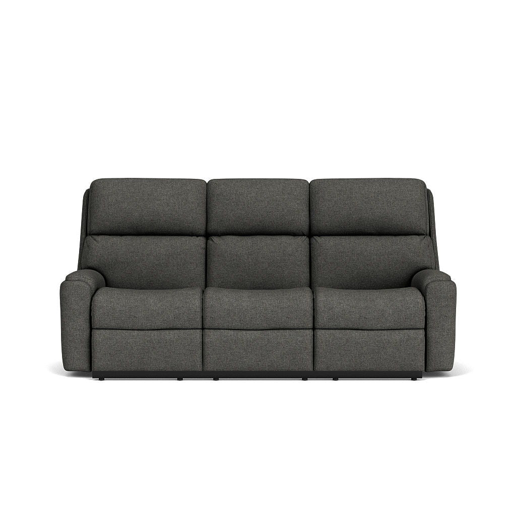 Rio Transitional Fabric Reclining Sofa | Flexsteel