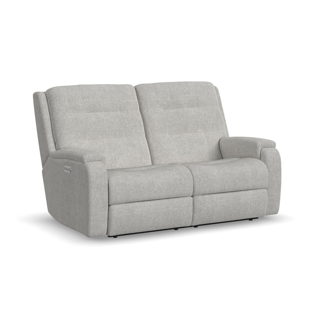 Arlo Transitional Fabric Power Reclining Loveseat With Power Headrests | Flexsteel