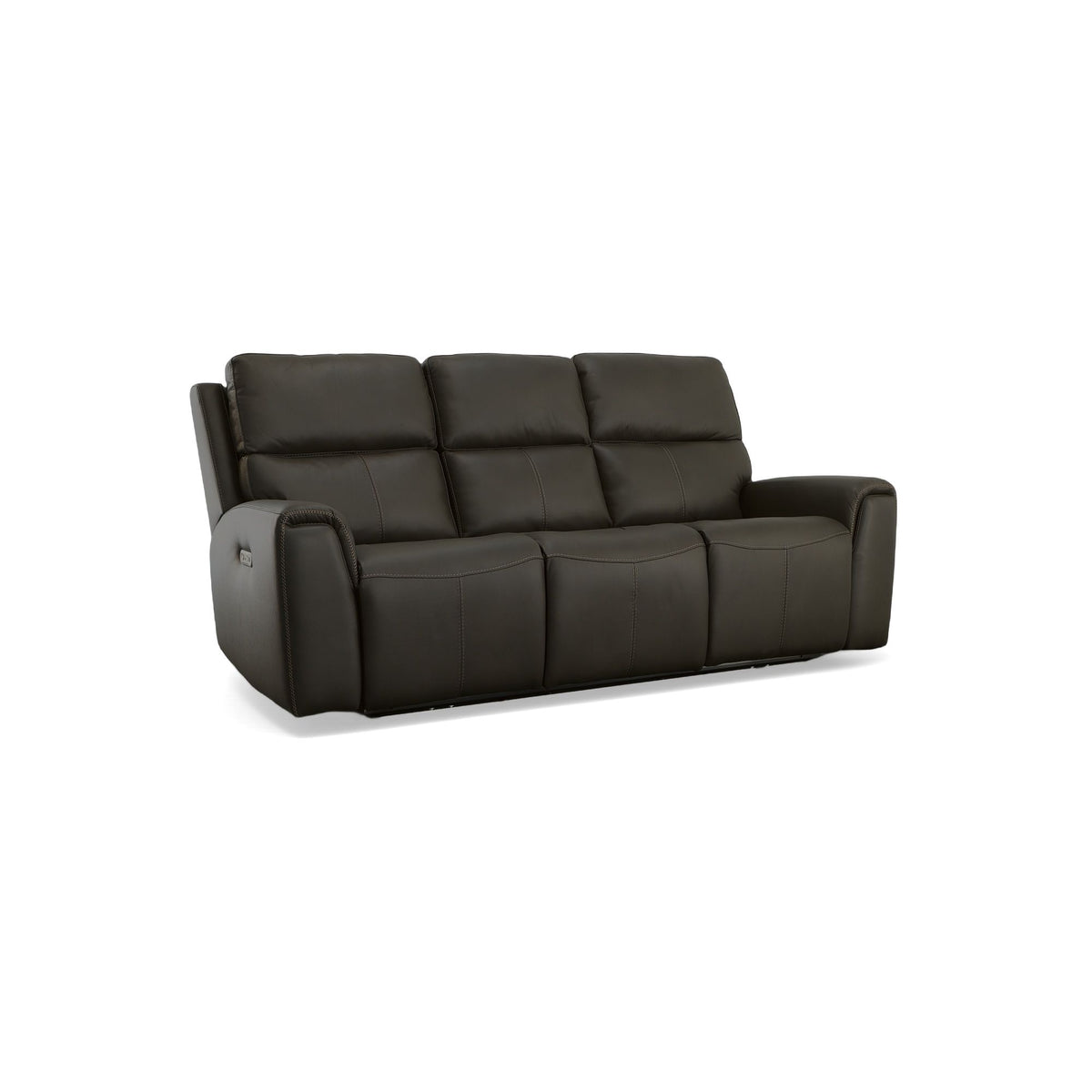 Jarvis Power Reclining Sofa With Power Headrests - Mica | Flexsteel