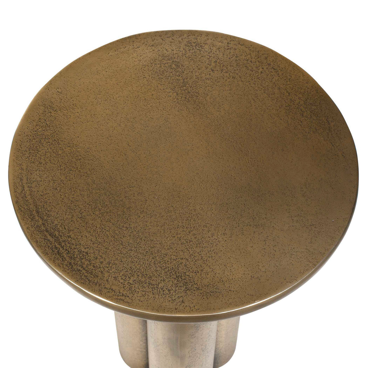 Thorp Outdoor Accent Table Brass - Gold by Uttermost - View 8
