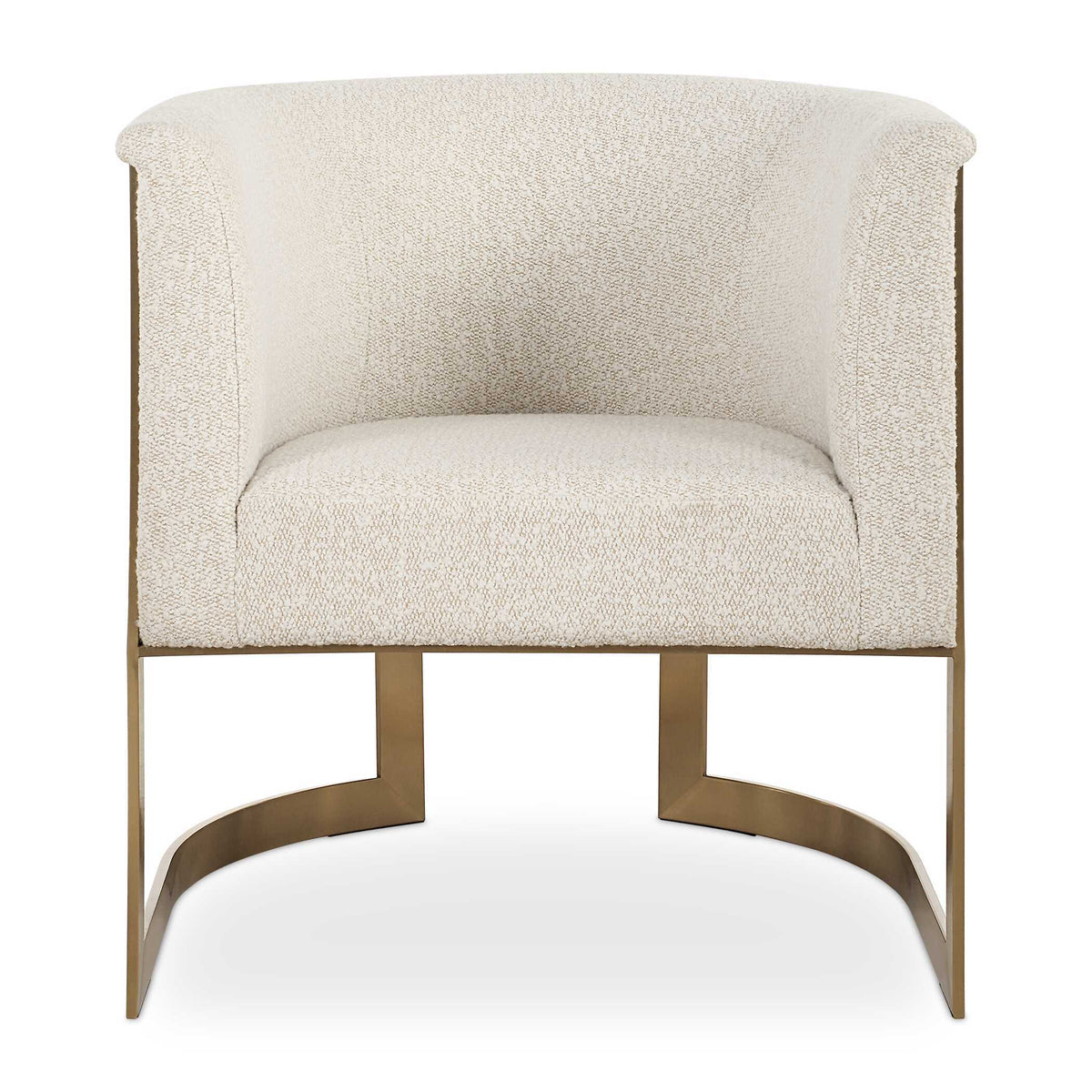 Bellina Plush Barrel Chair - Gold by Uttermost - View 1