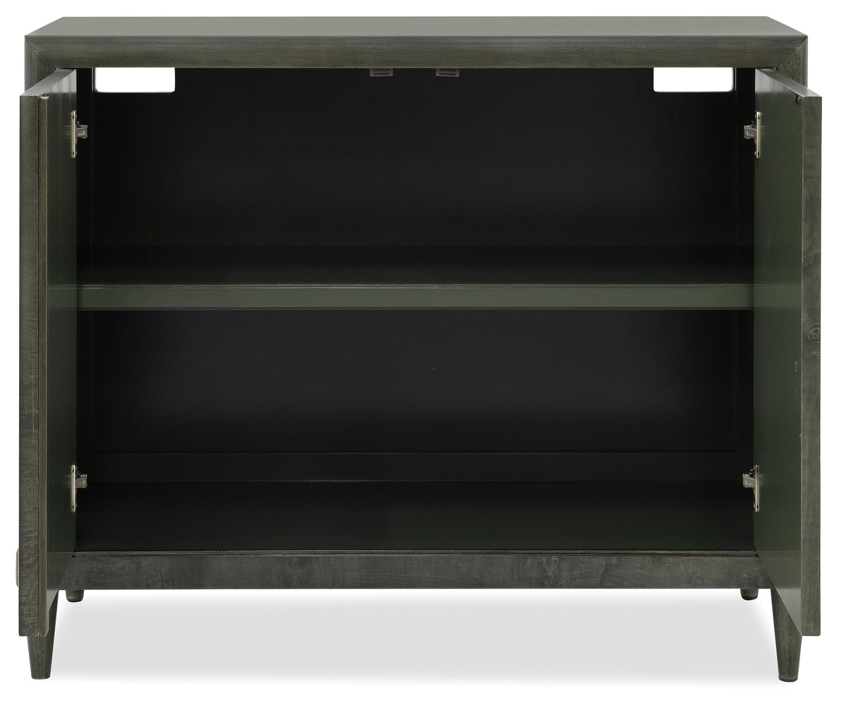 Melange Envy Door Chest - Dark Green by Hooker Furniture - View 4