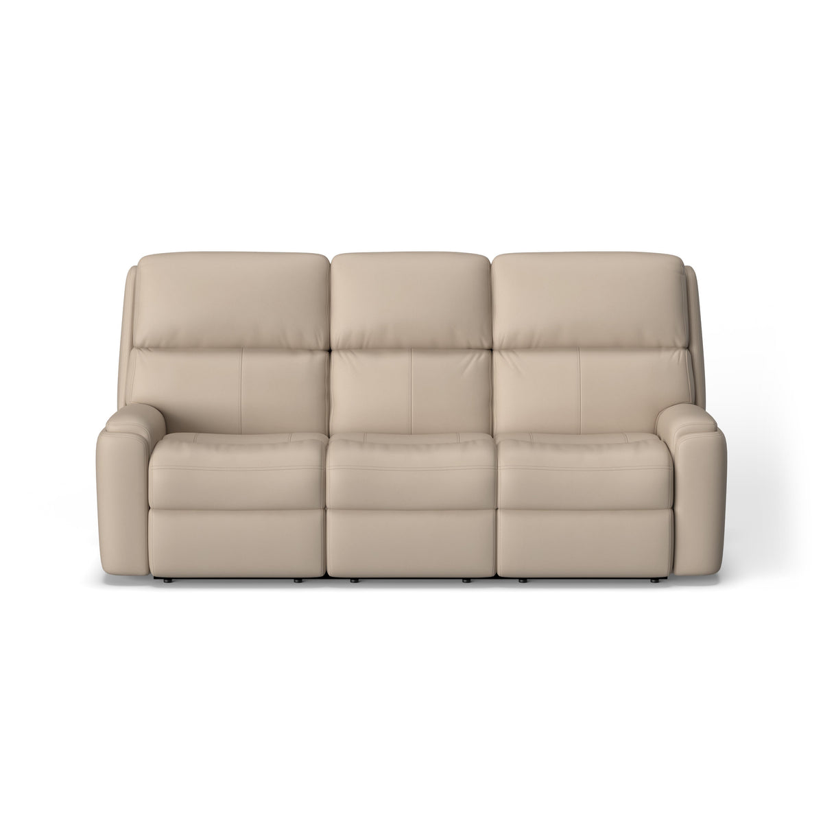 Rio Transitional Leather Reclining Sofa | Flexsteel