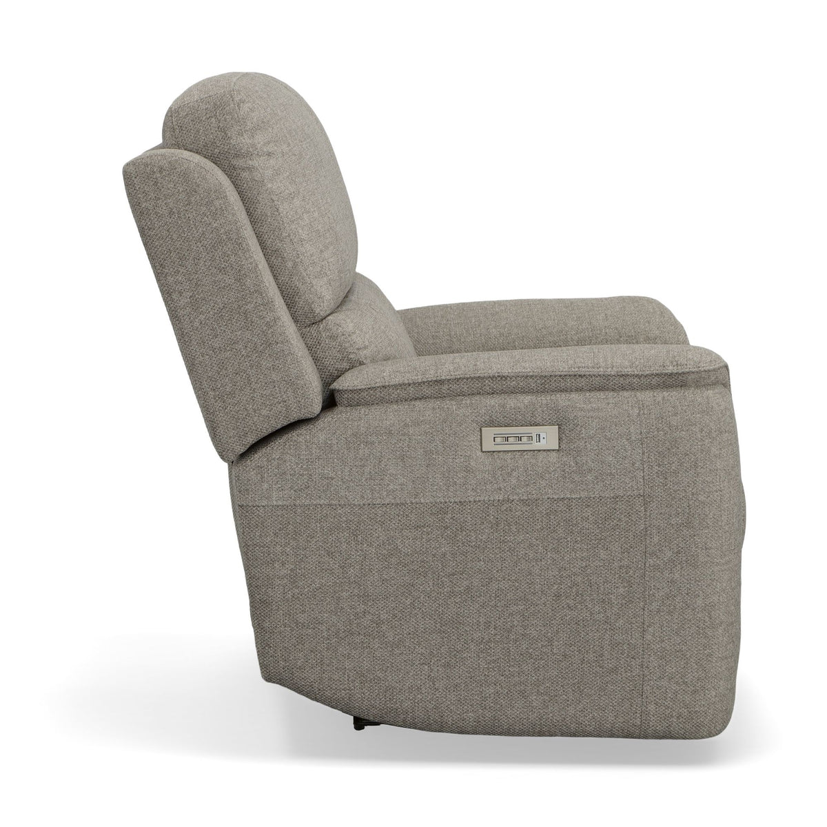 Henry Power Recliner With Power Headrest & Lumbar - Fog | Flexsteel