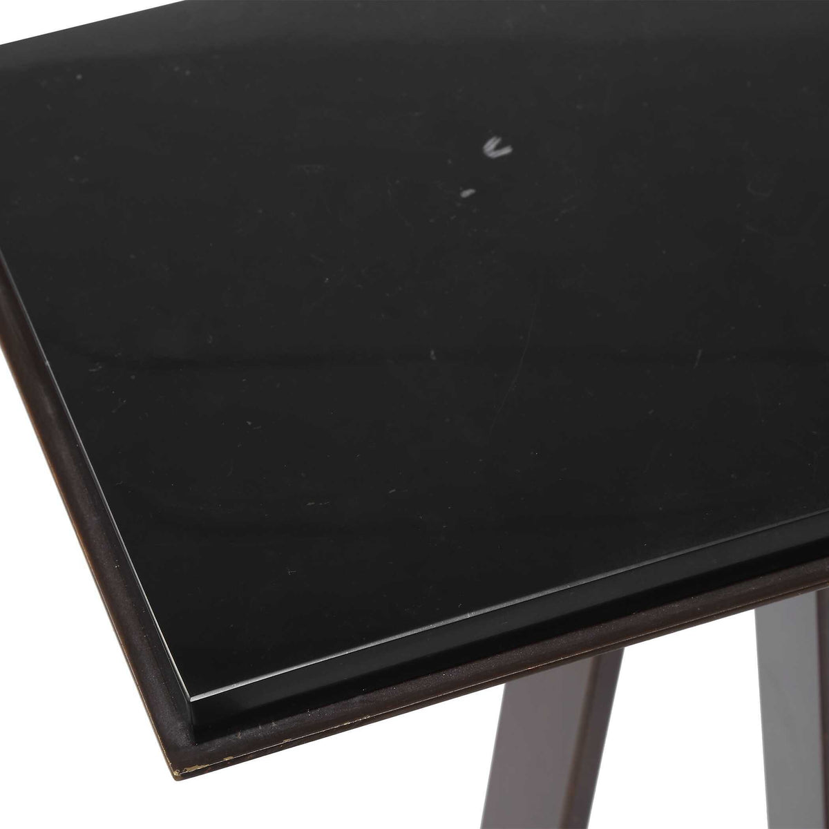 Galloway Minimalist Accent Table - Black by Uttermost - View 7