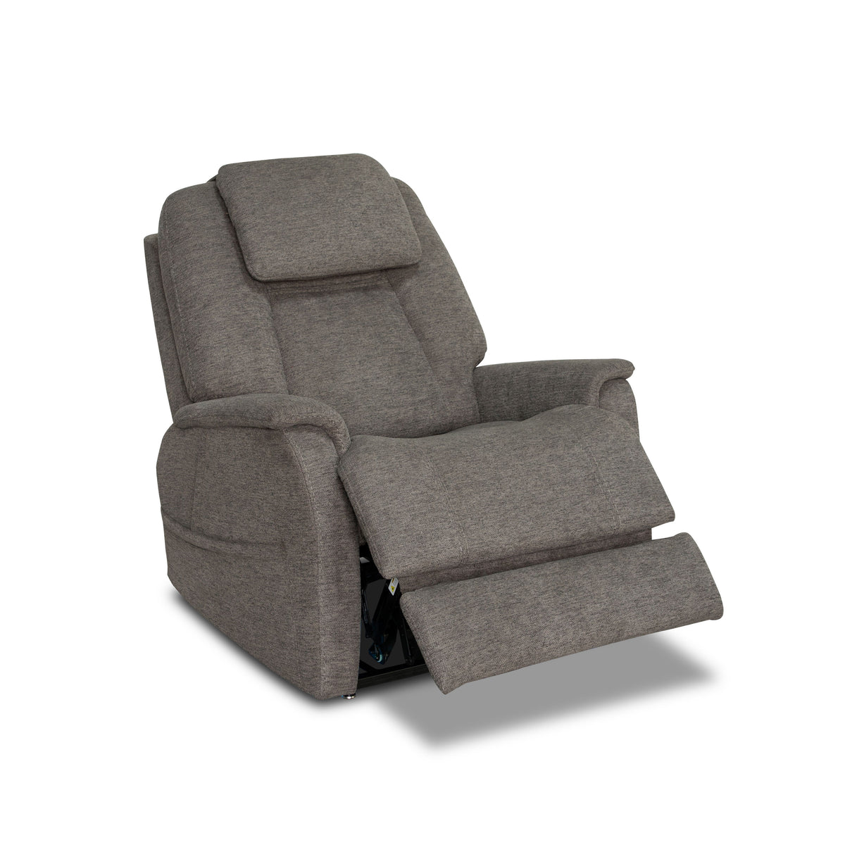 Zecliner Model 3+ Petite Power Lift Recliner With Power Headrest, Lumbar, Heat & Massage - Umber Gray | Flexsteel