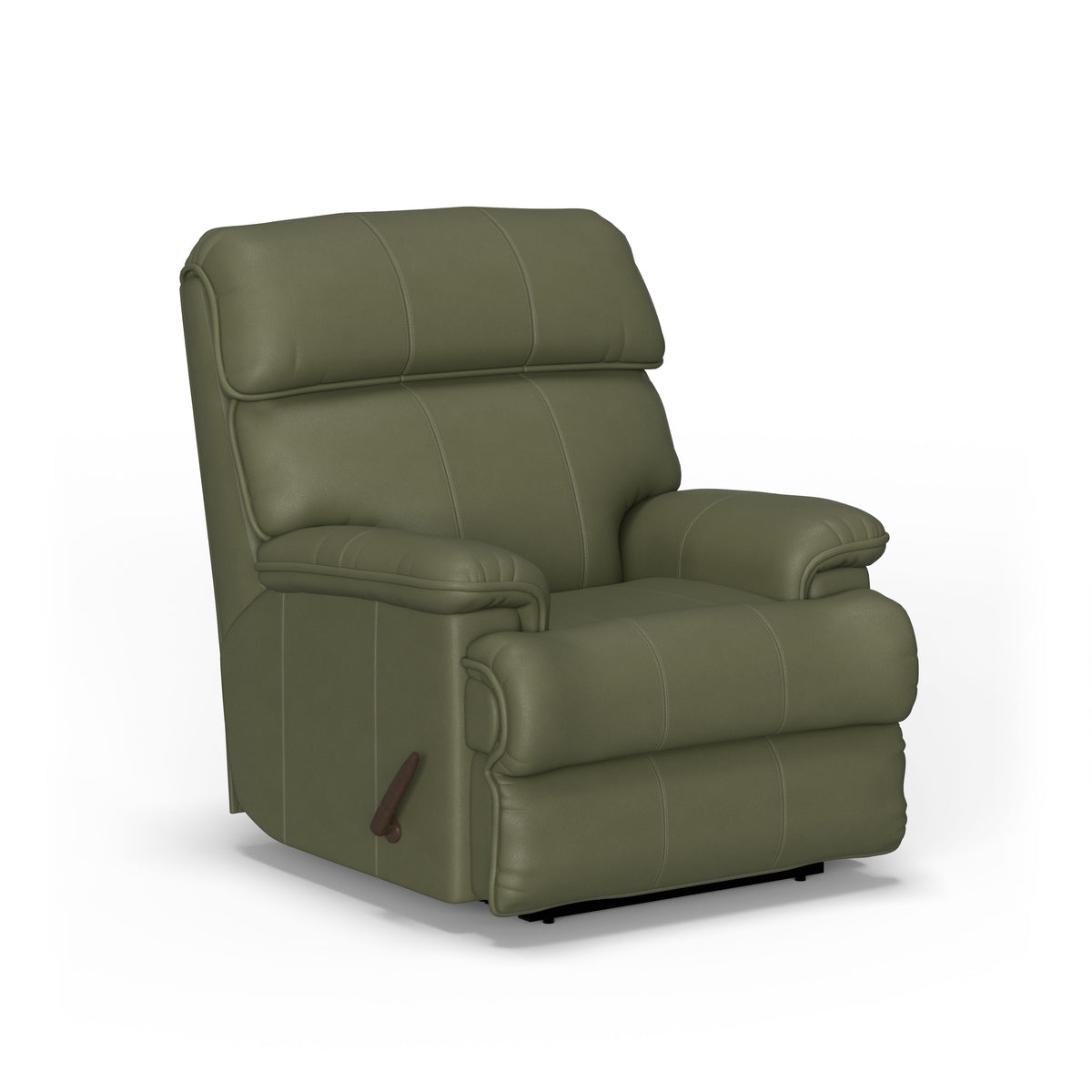Geneva Transitional Leather Recliner | Flexsteel