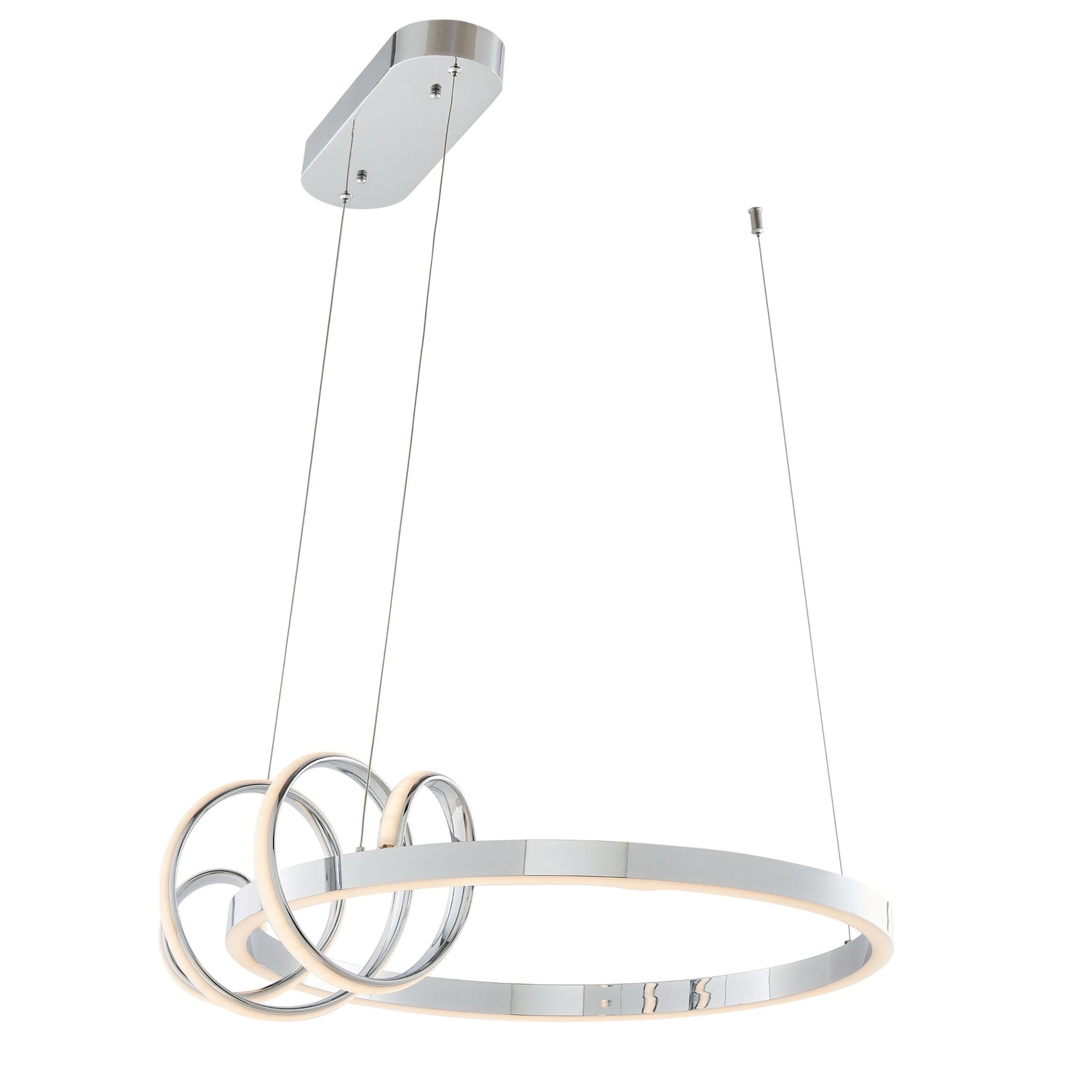 Salzburg Round Chandelier // Chrome  | Finesse - Home Elegance USA