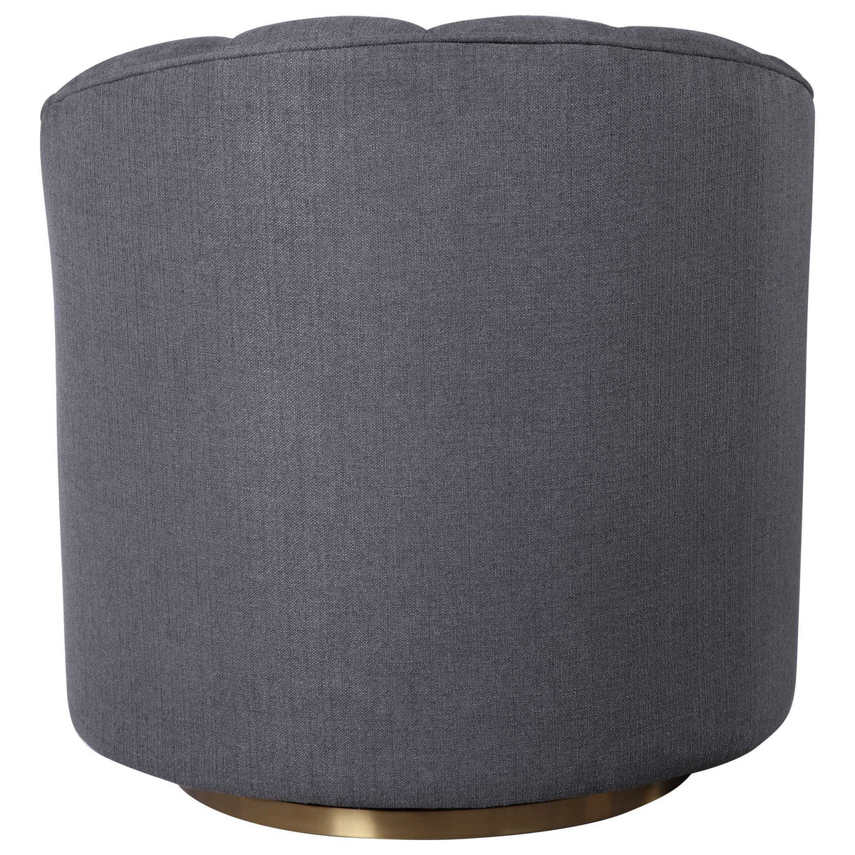 Cuthbert Modern Swivel Chair - Dark Gray by Uttermost - View 6