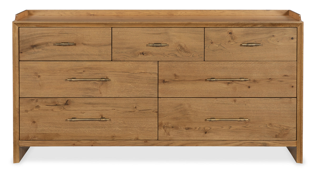 Cashiers Dresser Almond - Light Brown by Hooker Furniture - View 2