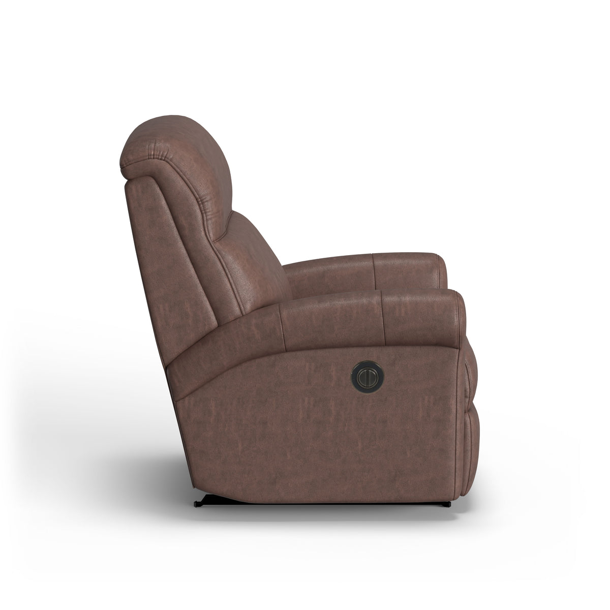 Davis Traditional Leather Power Rocking Recliner | Flexsteel