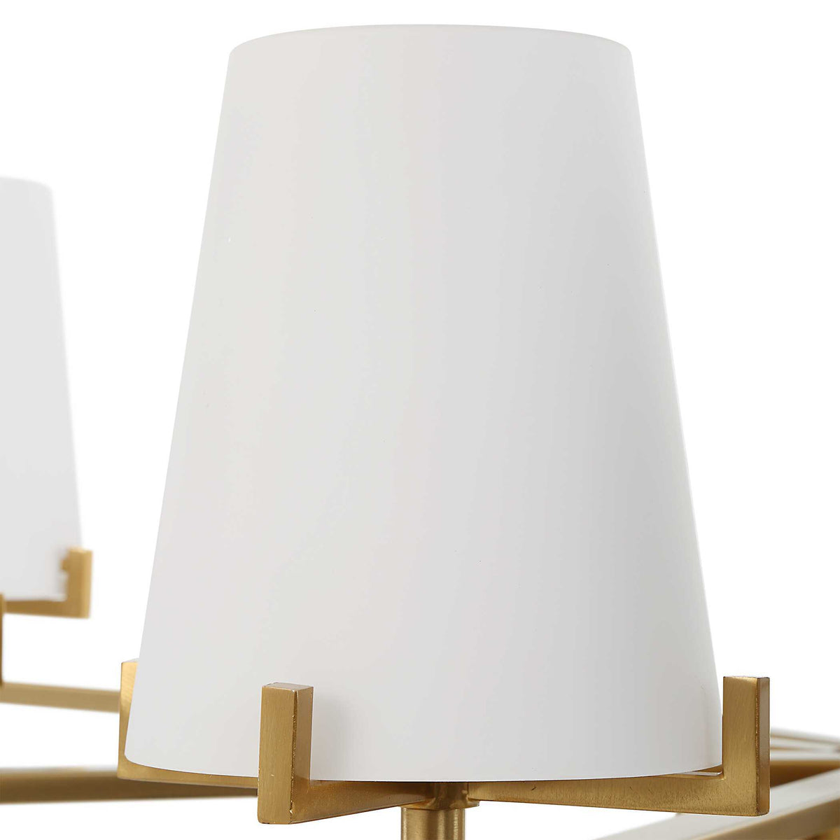 Lassen 8 Light Chandelier Brass - Bronze by Uttermost - View 14
