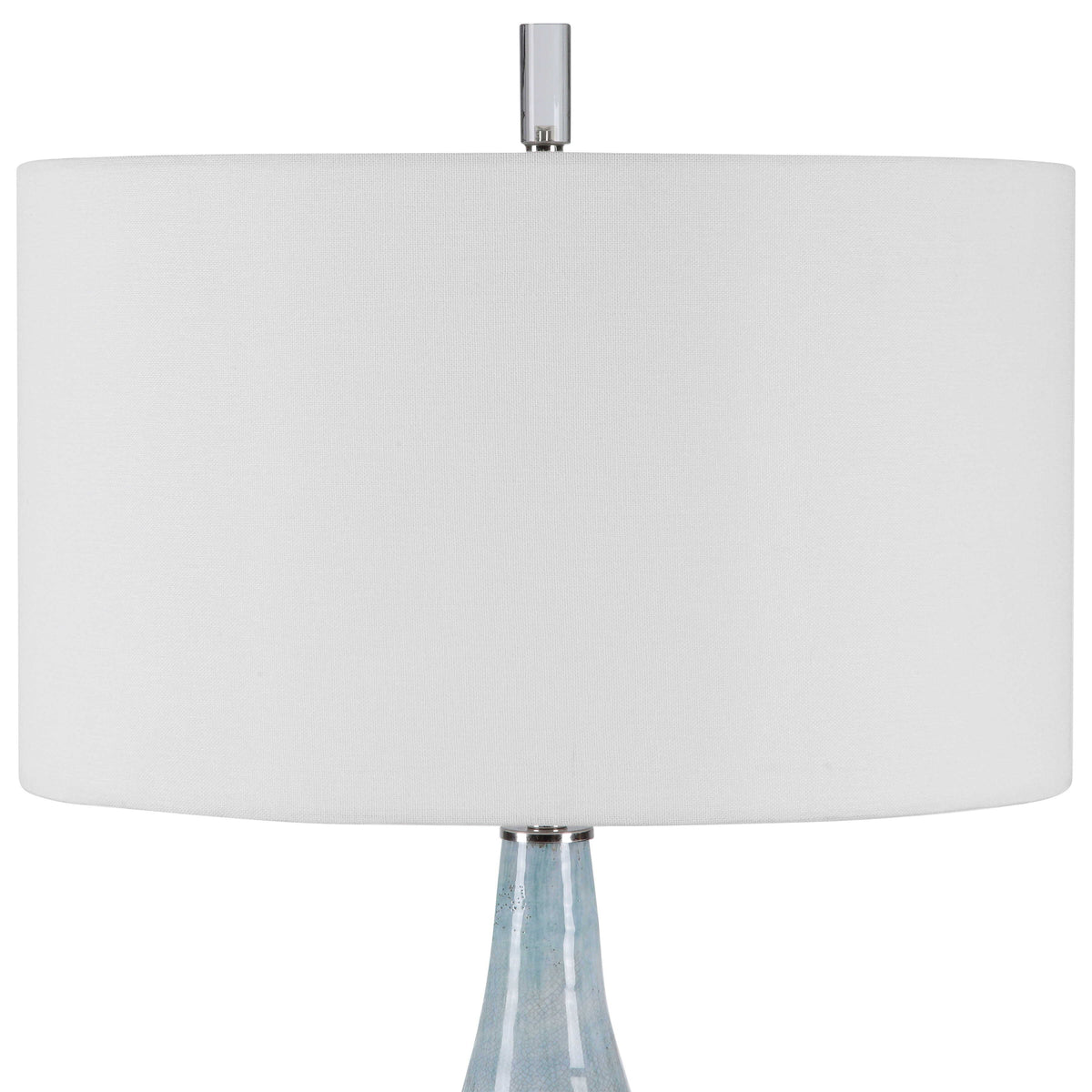 Rialta Coastal Table Lamp - Light Blue / White by Uttermost - View 5