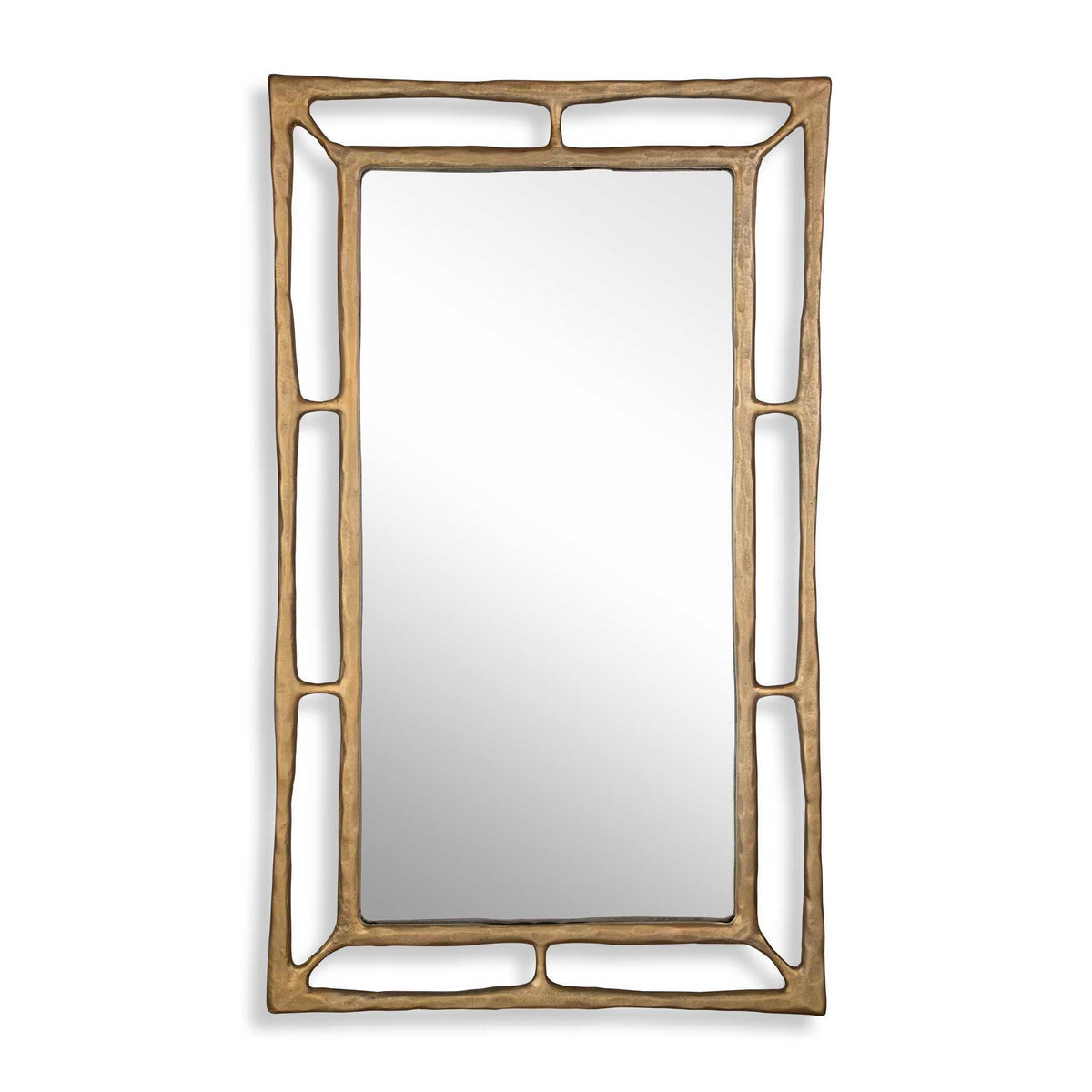 Felix Rectangle Mirror Brass - Bronze by Uttermost - View 1