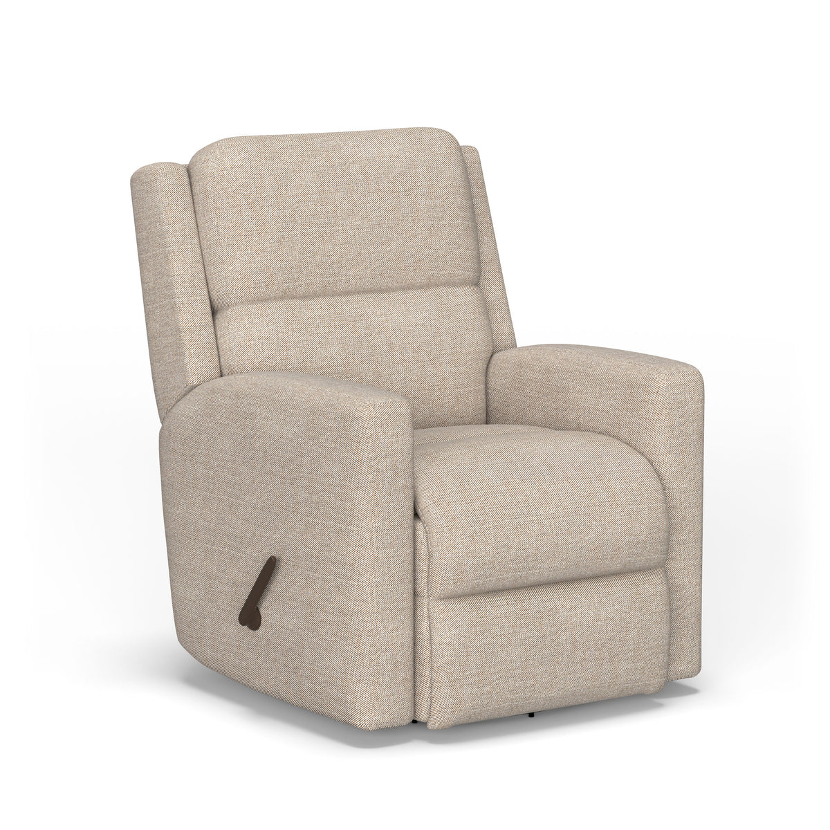 Chip Transitional Fabric Swivel Gliding Recliner | Flexsteel