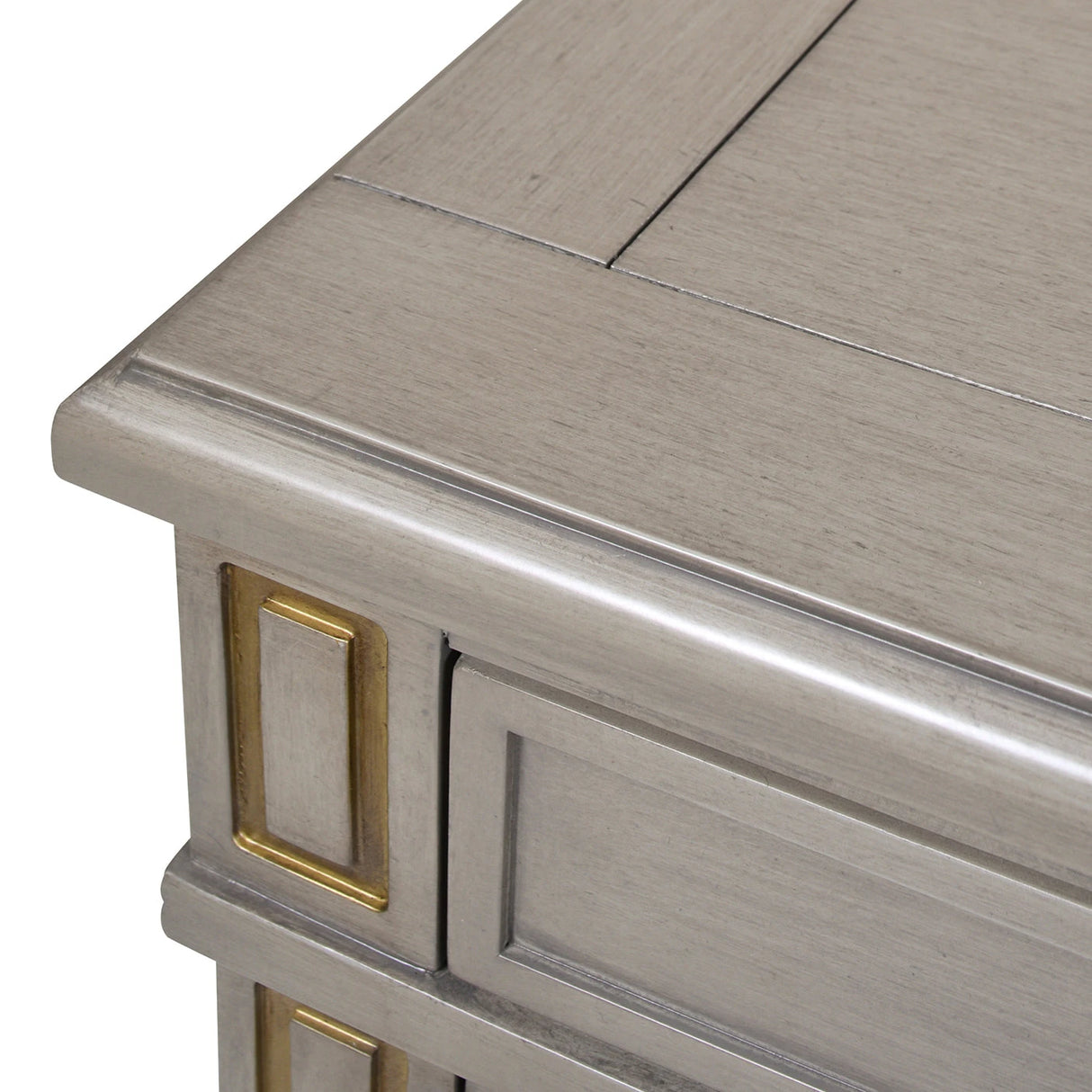 Dauphin 71' TV Stand Storage Display Console Table, Grey Cashmere Wood - sold by Home Elegance USA