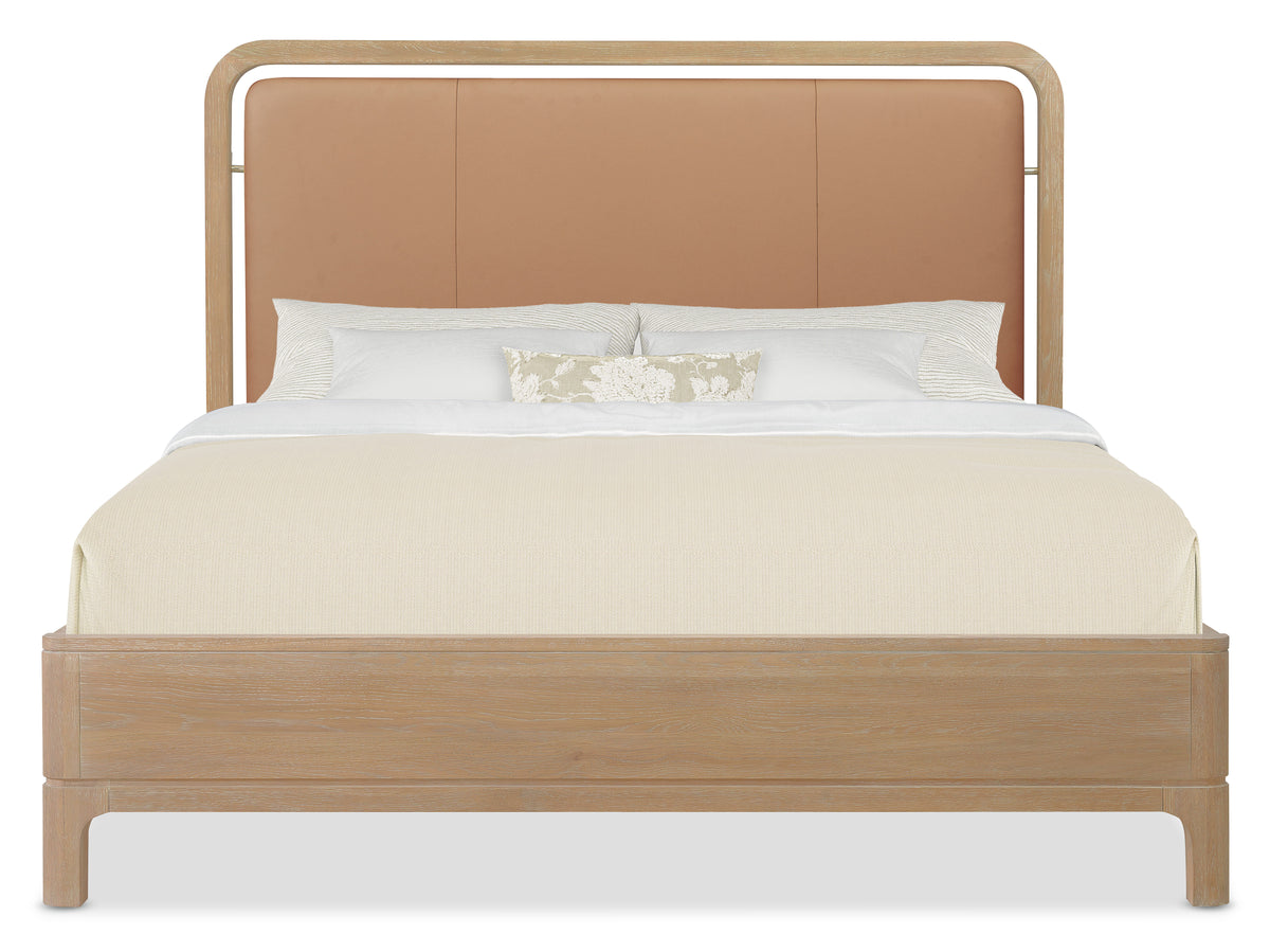 Banyon Bay Queen Panel Bed Desert Oak Brown - Light Brown by Hooker Furniture - View 3