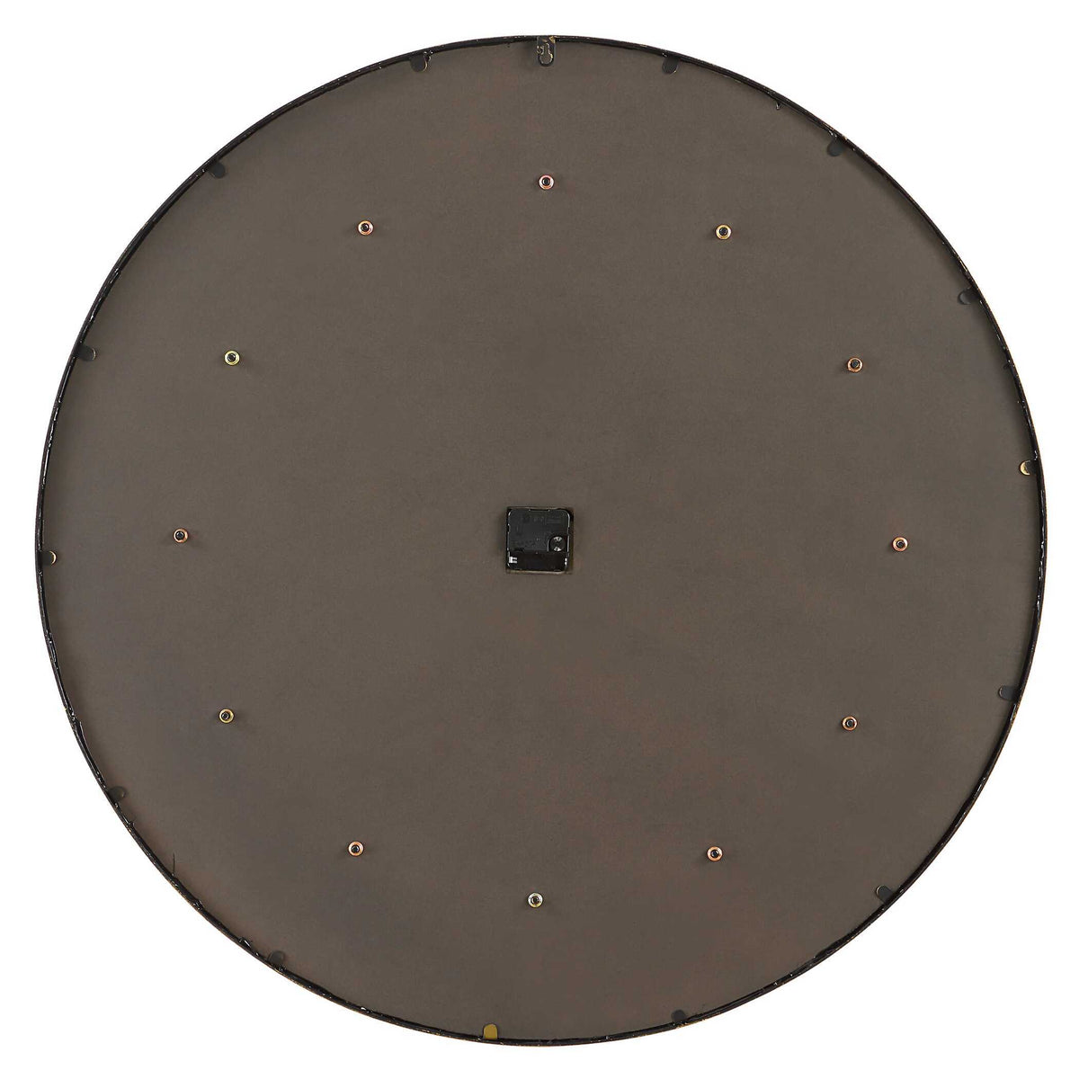 Stone Serenity Wall Clock - Light Brown by Uttermost - View 7