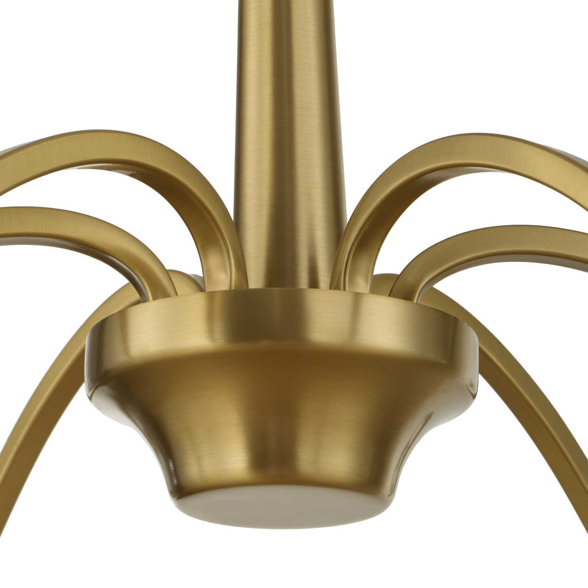 Barcelona 6 Light Brass Chandelier - Gold by Uttermost - View 13